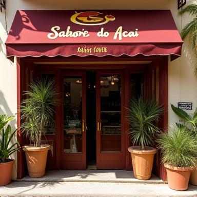 Fachada da loja Sabor do Açaí em Ipanema